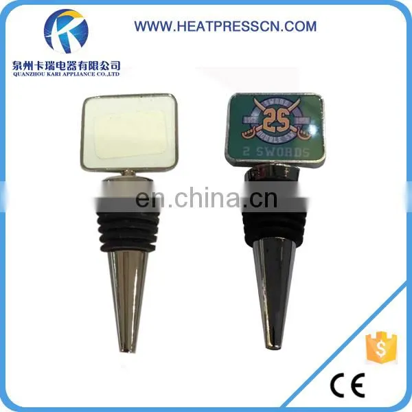 sublimation blank of wine stopper