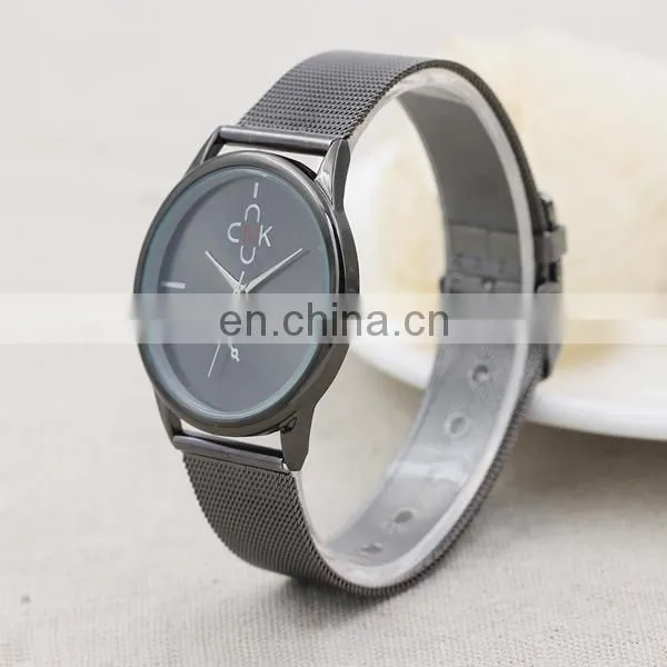 Wholesale gold watch metal watch western wrist watch women