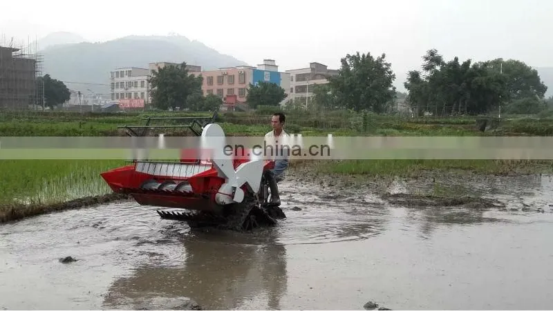 mini paddy cutting threshing machine,mini rice/grains combine harvester for sale