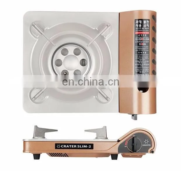 Portable modern gas stove / mesh cyclone burner - Made in Korea
