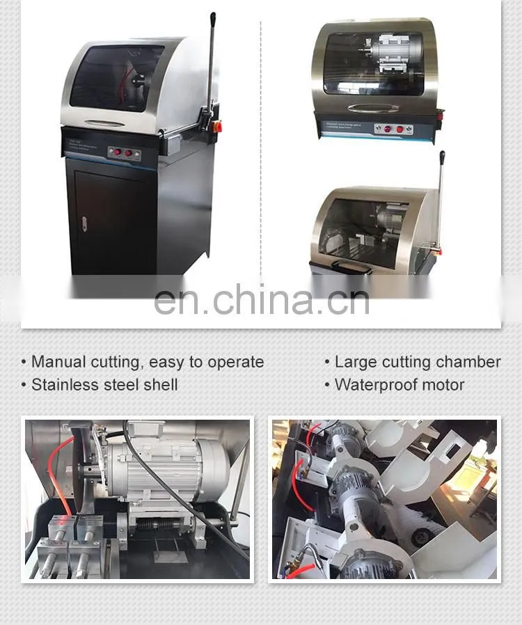 GTQ-5000A High Speed High Precision Metal Metallurgical Sample Cutting Machine