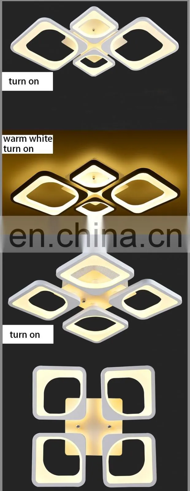 Creative design modern minimalist LED ceiling lamp restaurant bedroom light