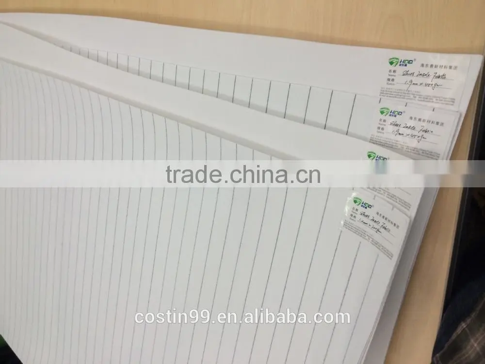 Rpet Nonwoven needlepunched fabrics