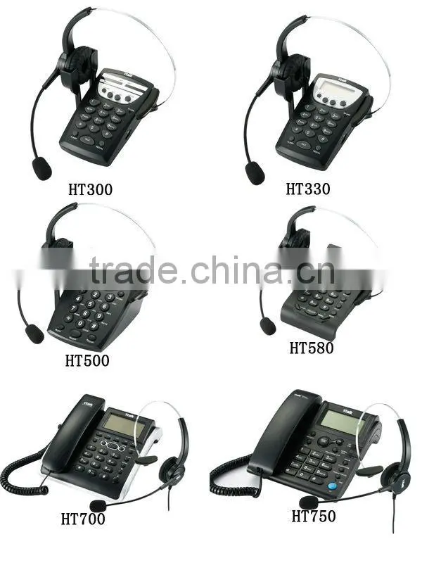 classic call center retro telephone headsets