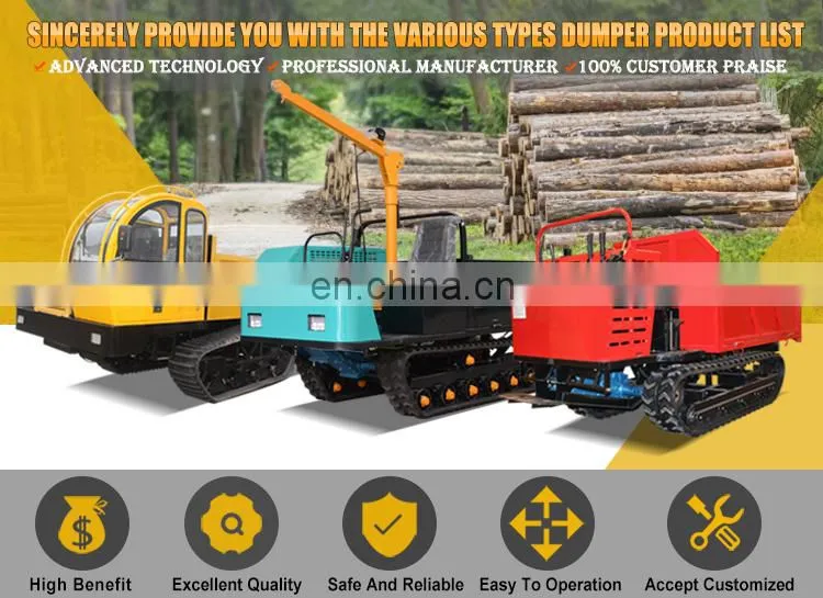 Hot selling farm dumper mini transporter garden manual mini dumper