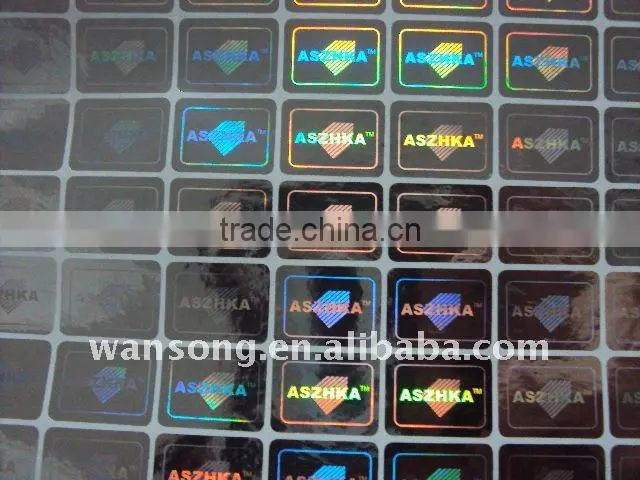 2d 3d hologram label sticker OEM logo hologram sticker