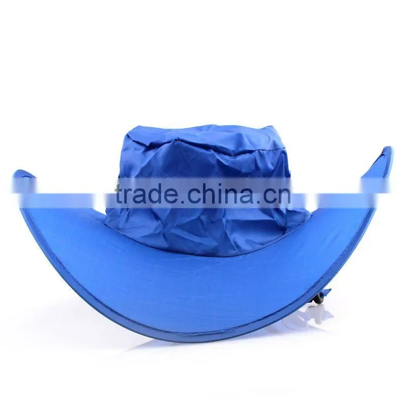 Waterproof foldable cowboy hat