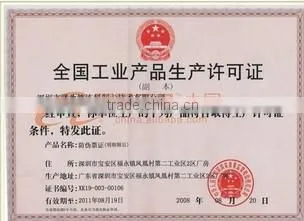 blank PVC barcode smart card with 4/4 printing