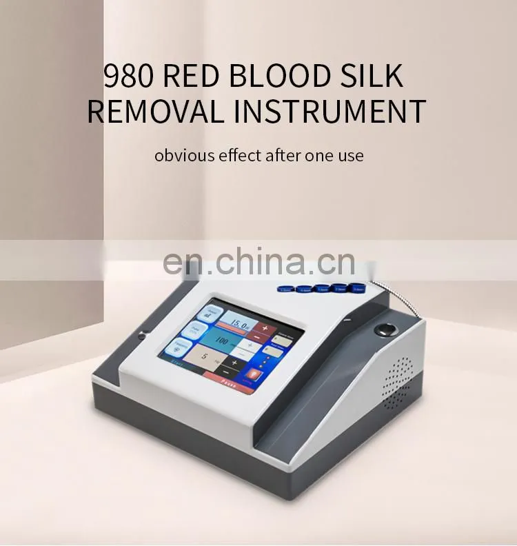 New Arrival Spider Vein Removal Machine 980 nm Diode Laser Vascular Removal Skin Care Beauty Instrument
