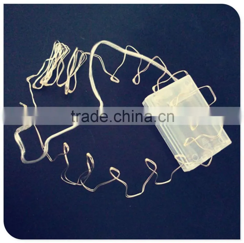warm white copper wire light battery operated