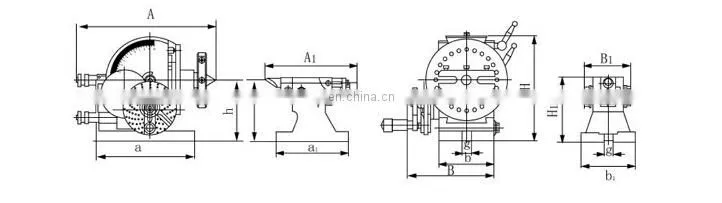 BS-2 Universal dividing head machine accessory
