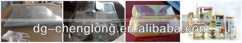 transparent electronic product plastic PET box