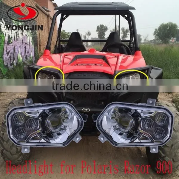 Factory Supply! led headlight for polaris RZR 800/900 RZR rzr headlights