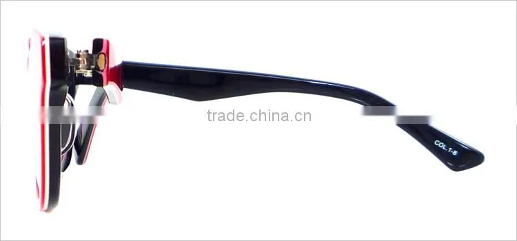 classic big full rim acetate eyeglasses frames for fashion women