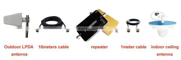 Lintratek Repeater,Cheap GSM Repeater, indoor Dual Band 900 1800 Signal Repeater / Booster/Amplifier