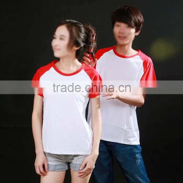 Fashion sublimation Pure cotton sulfur t-shirts,DIY T-shirt,100% cotton T-shirt 6 colour can choose