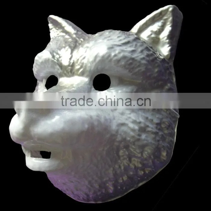Hand Painted Plastic Dog Mask