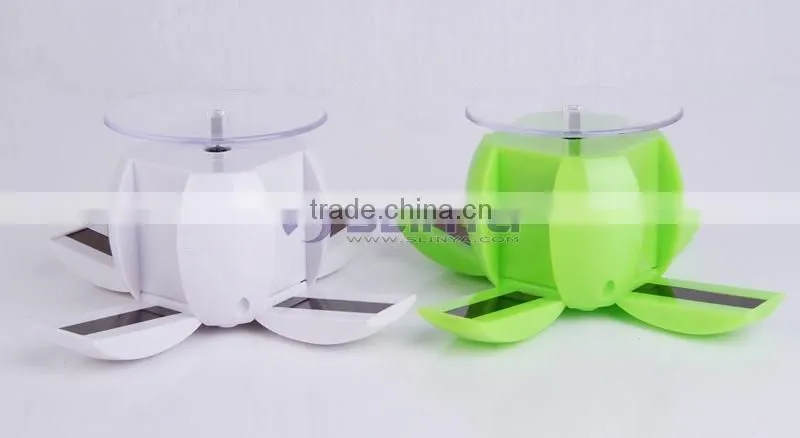 Red Yellow Green Shell LED Indicate Solar Power Product Counter Show Stand