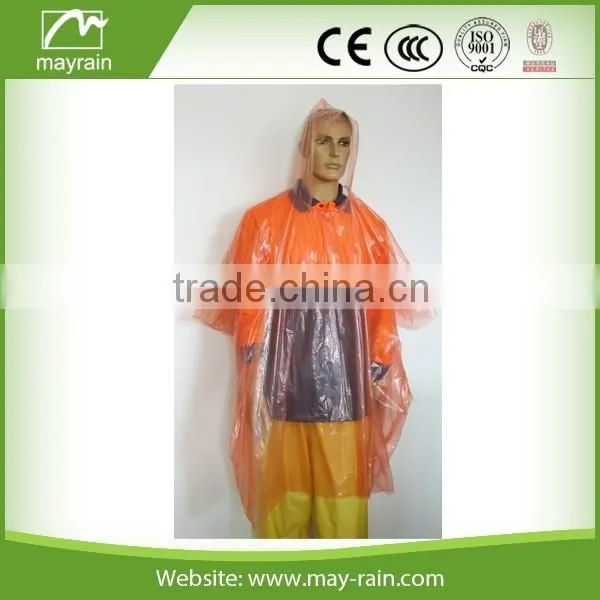 PE poncho wholesale
