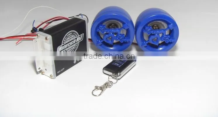 Waterproof with 2.5inch remote control for motorcycle mp3 player
