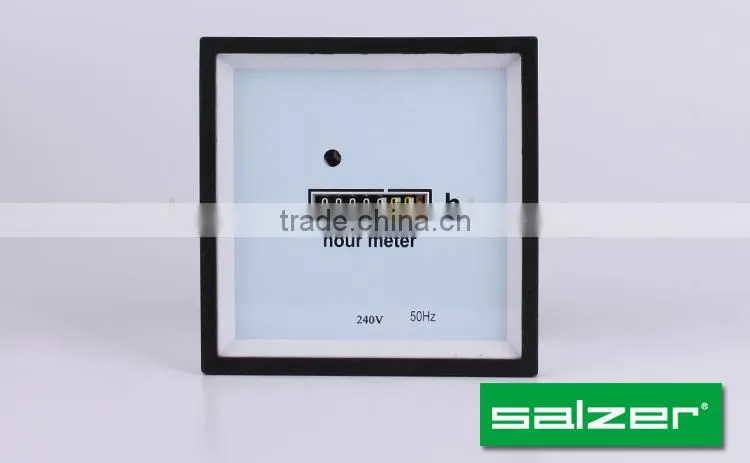 SALZER Brand SA-H96 Elapsed Time Meter or Hours Run Meter