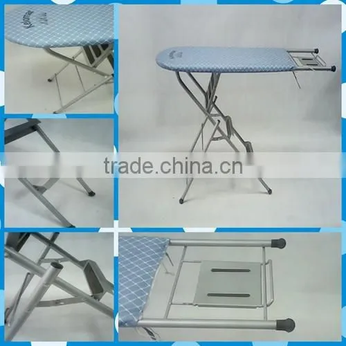Steel Folding Mesh Step Ladder Ironing Board