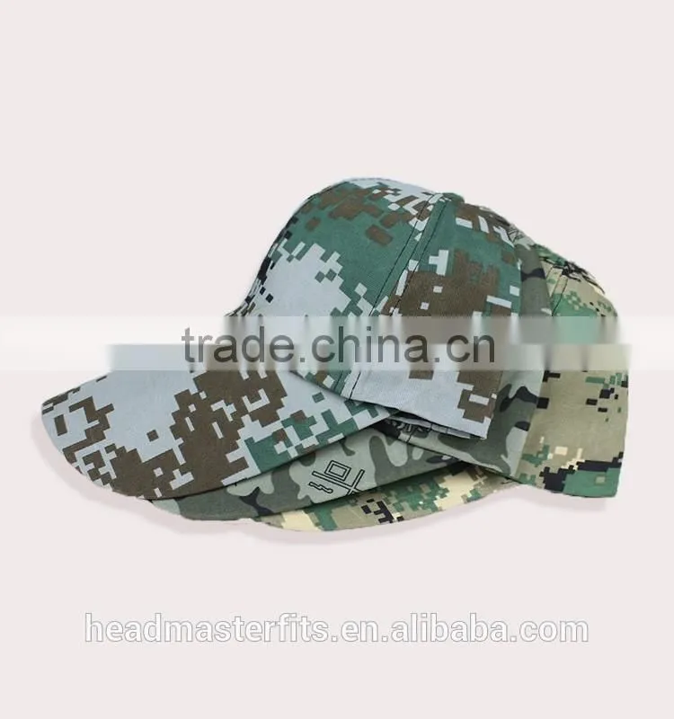 Custom Wholesale 100% Cotton military Cap hunting caps