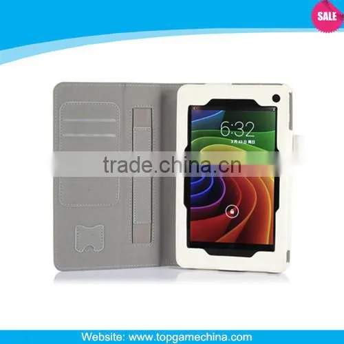 Litchi PU Slim Leather Tablet Case For Toshiba excite at7-a8 7-inch Tablet accessory