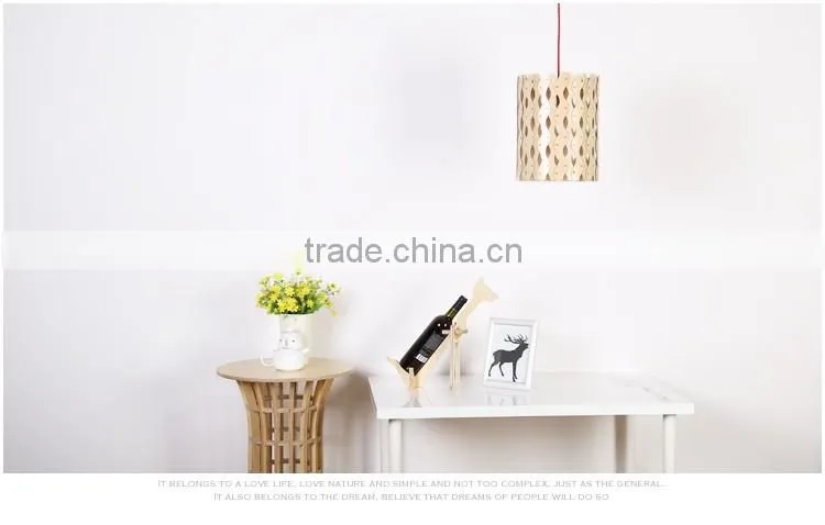 Modern wood pendant light chinese lantern pendant lighting JK-8005B-21 LED pendant Light