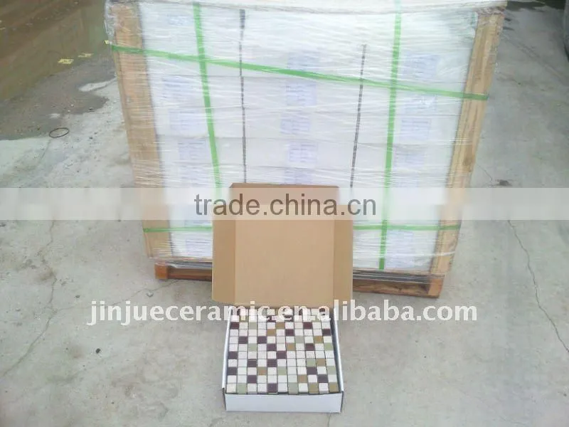 flower border tiles glass tile Glass Mosaic hand make tile
