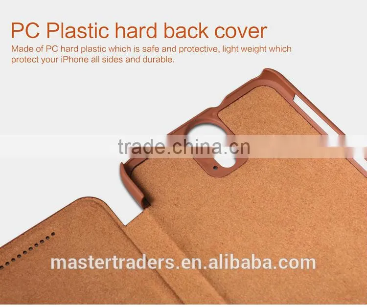 Original NILLKIN Qin Series Wallet Flip PU Leather Case For HTC One E9 Plus MT-3513