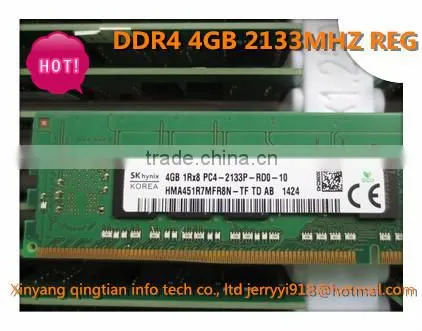 wholesale! REG 4G 2133mhz ddr4 ram hot sales in USA market !!