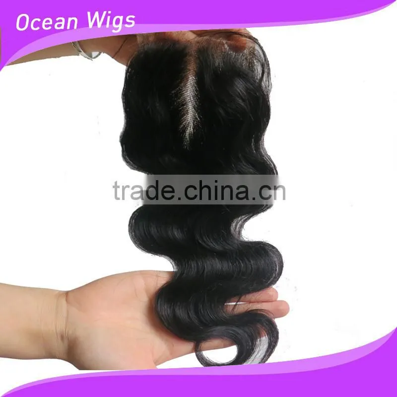 closure lace, body wave, natural color