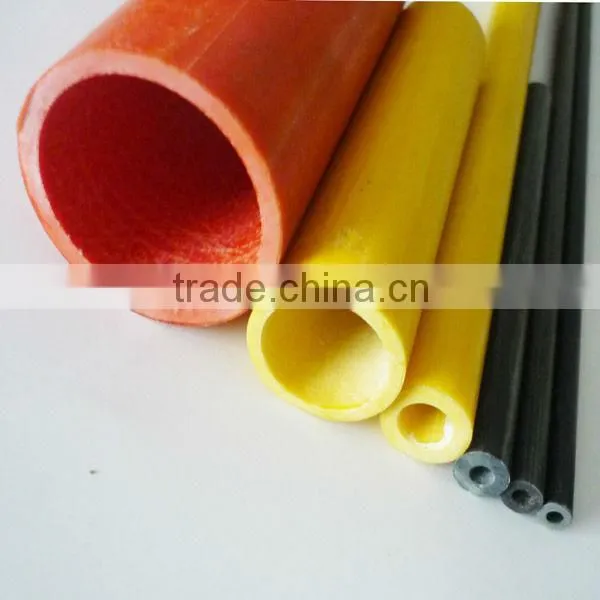 high strength pultruded fiberglass round tube/frp tube, 20 years factory direct selling