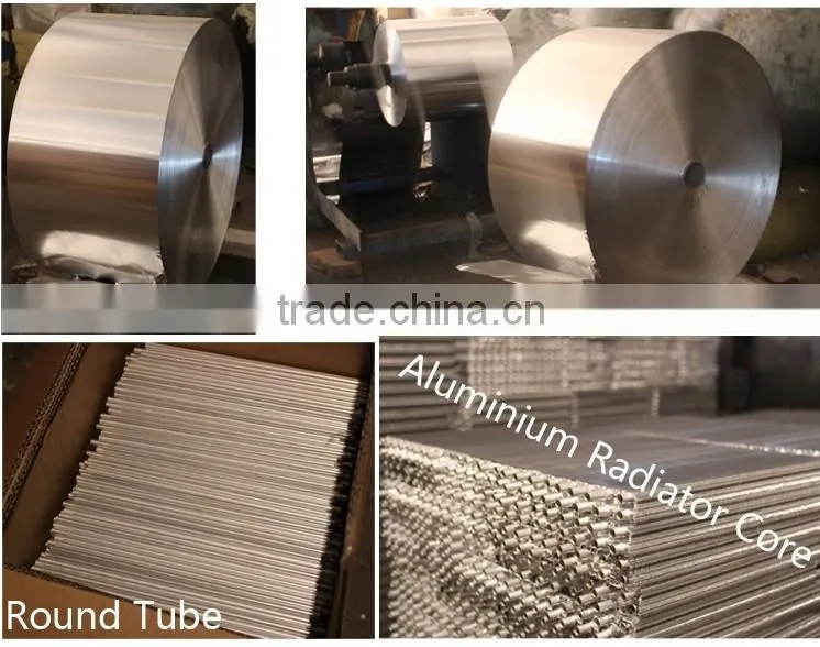 Radiator Manufacturer Custom Fin Tube All Aluminum Radiators For Auto Rickshaw