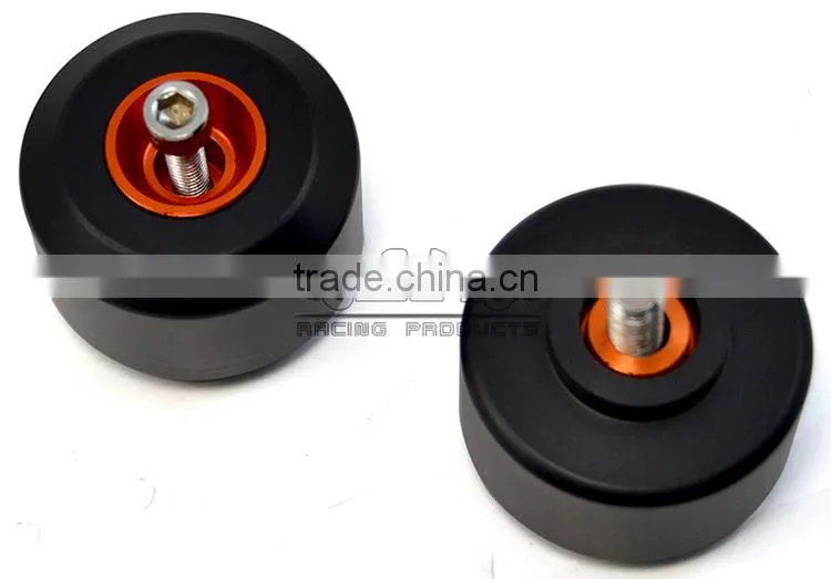 BJ-FS-KT001-OG KTM Parts Motorcycle Front Fork Wheel Frame Slider Crash Protector For KTM DUKE 125/200/390