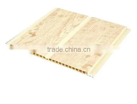 wooden design pvc ceiling panel (with differnet colors)