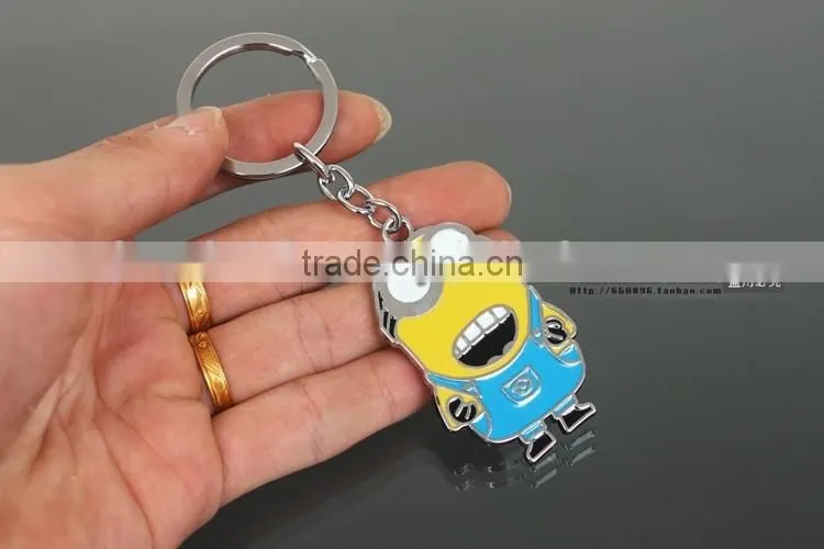 Yellow little man Custom Factory Bottle Opener Keychain for Promotional, Bottle Opener with Short Lanyard,