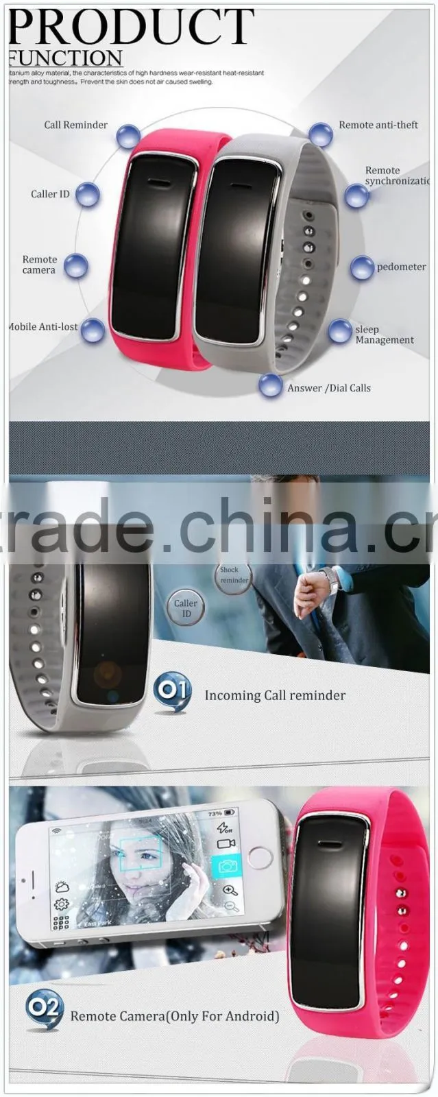 smart health fitness bracelet, bluetooth health bracelet for intelligent bracelet