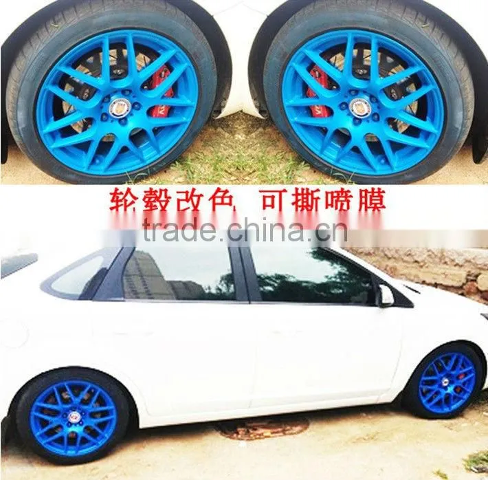 GAR rubber paint spray for wheels fast dry 400ml per bottle