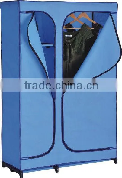 portable fabric wardrobe /almirah design wardrobe /fabric metal wardrobe/canvas wardrobe