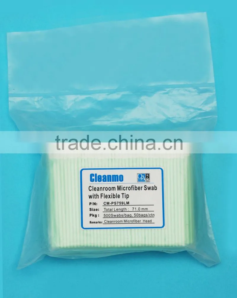 Single layer microfiber cleanroom swabs in stock