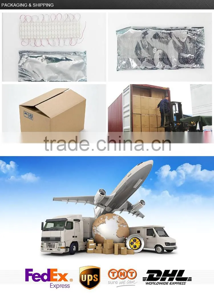 china manufacturer high brightness smd5050 led module for advertising light box outdoor waterproof lighting
