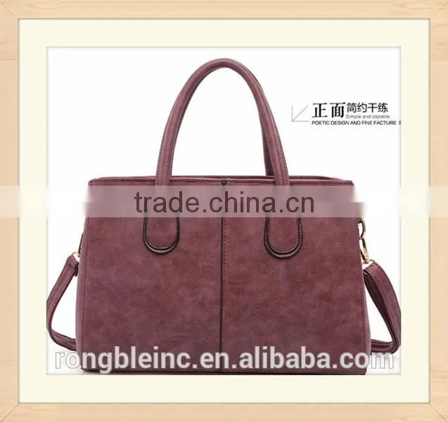 2014 Fashion PU leather elegant style lady bags