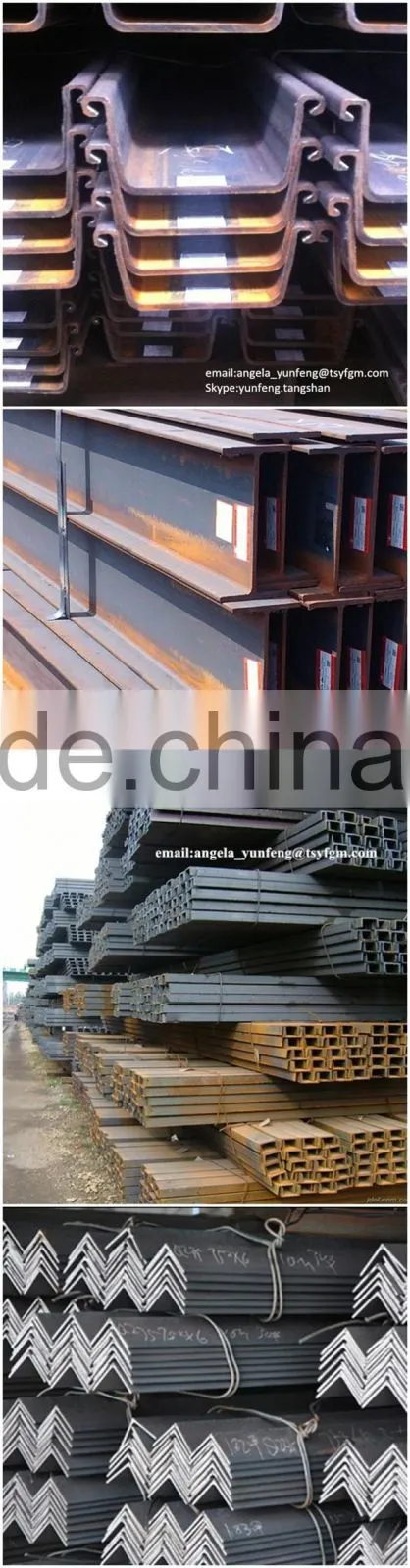 ASTM/ JIS/EN/ RU Steel Thrie Beams/ Steel Thrie Beams