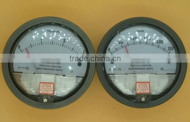 Cheap differential pressure gauge indicator