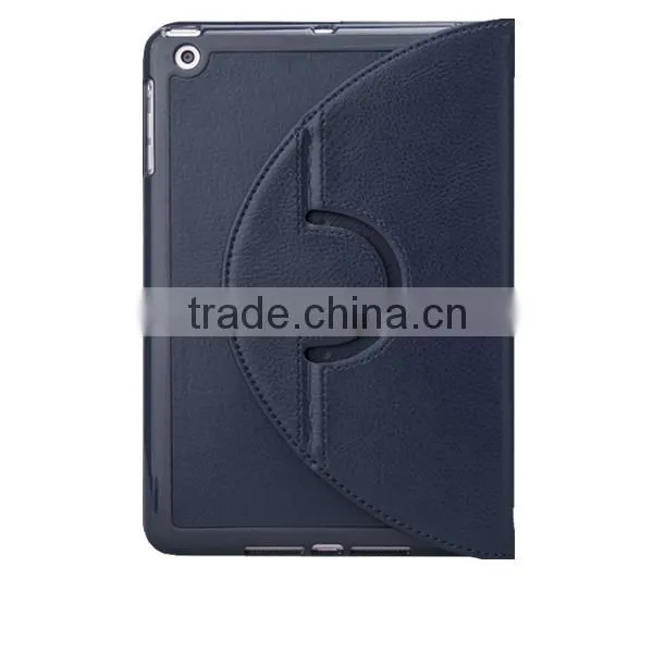 360 degree rotating leather case cover for iPad Mini/Mini 2