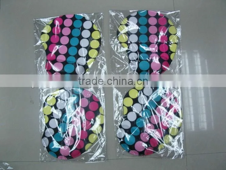 Silica gel hand holds mouse pad full color