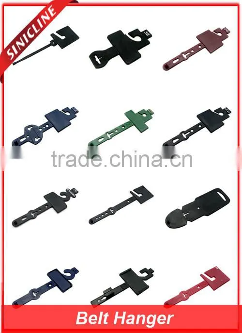 Sinicline Pantone Color Plastic Hanger/Buckle/Hook Used On Belt