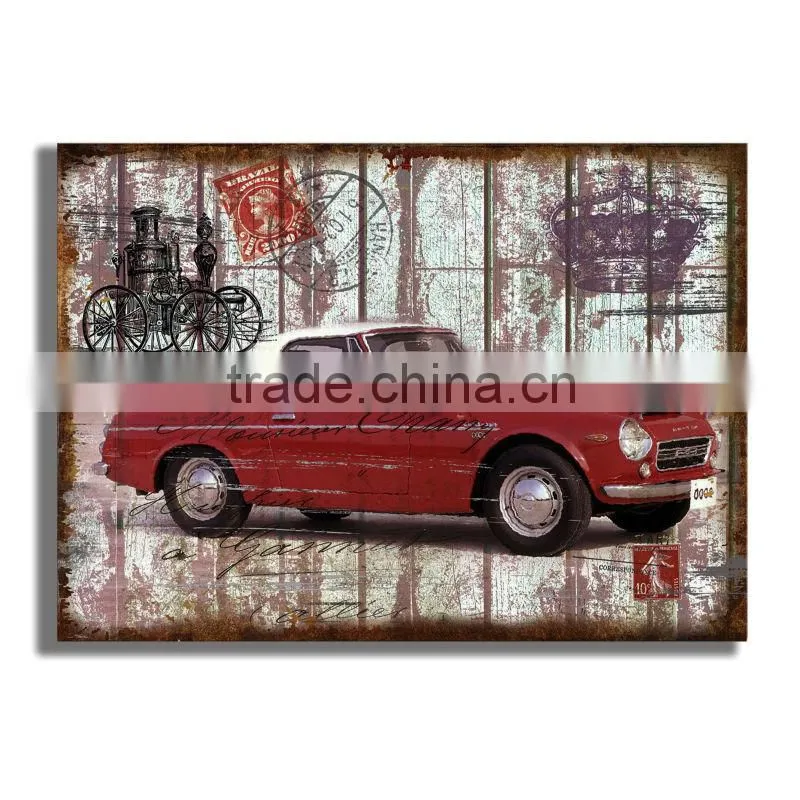 Outdoor wall plaque antique wood wall plaque